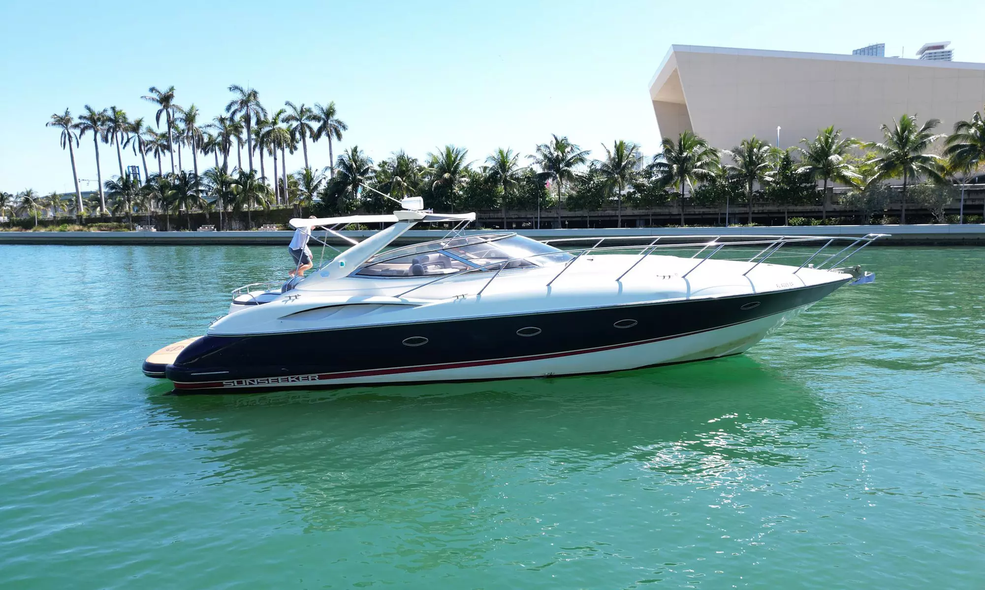 3, 4, 5 or 6-Hour Luxury 46ft Yacht Rental up to 12 People