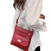 Image 13: Women's Vintage Style Crossbody Shoulder Bag