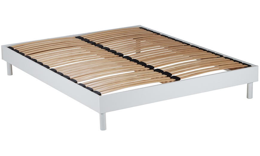 Image 13: Sommier en bois avec bi-lattes, lattes flexibles, Maison Aubertin 