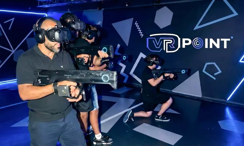 Immersive 4D Full Body VR Experience for 2–5 People (10 AM - 4 PM)
