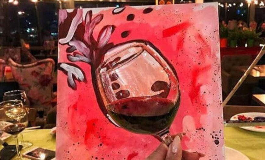 Image 4: 2 Hour Wine & Paint Parties with All Equipment Included!