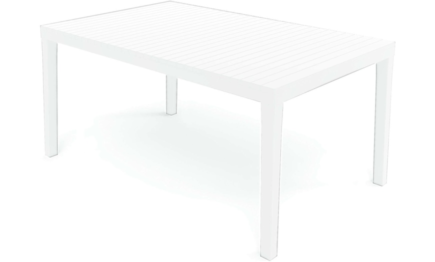 Image 6: Table de jardin rectangle "Messina" extensible