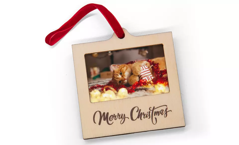 Personalized Photo Christmas Ornaments - Up to 32% Off