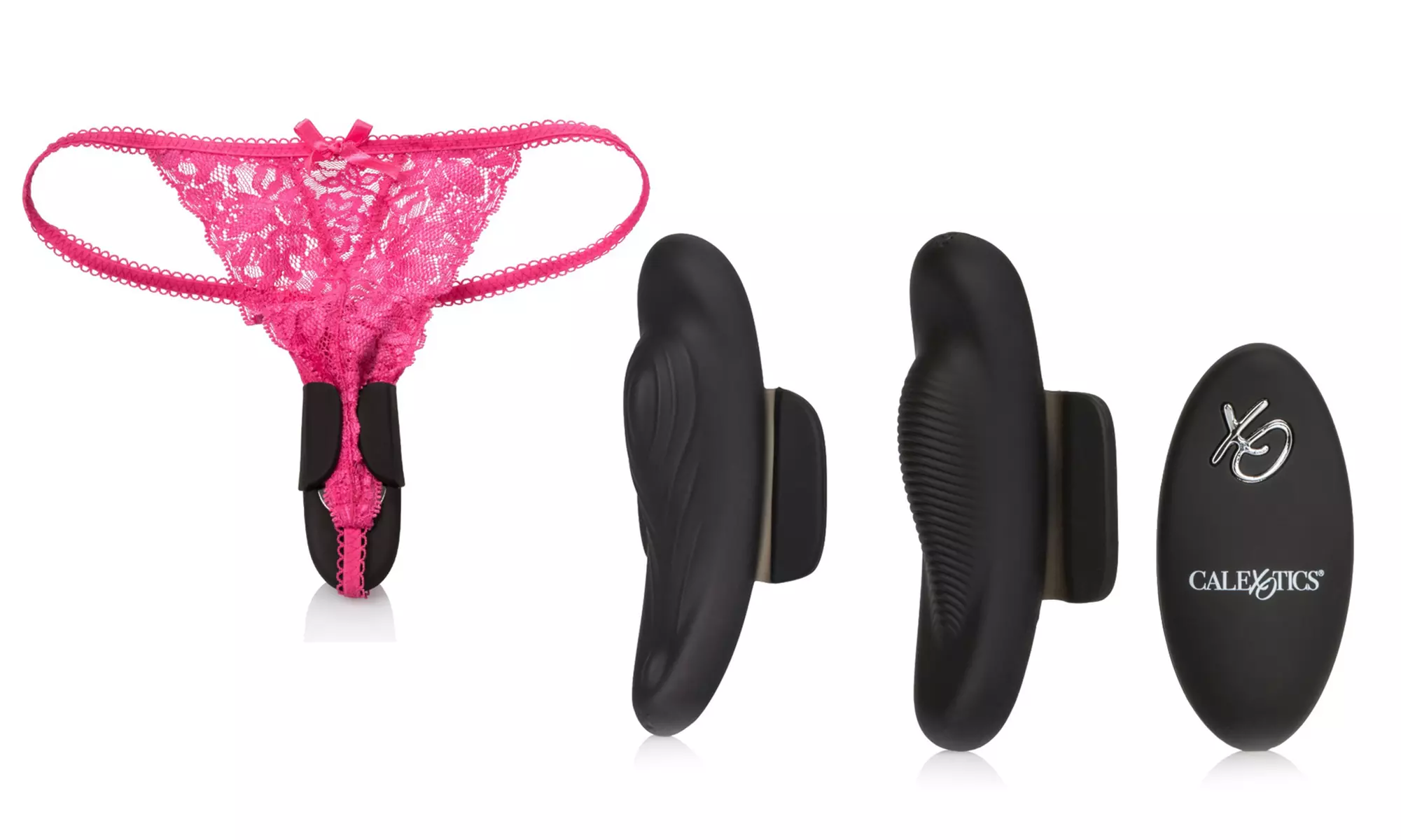 Lock N Play Vibrating Remote Panty Teasers  - Primary Image