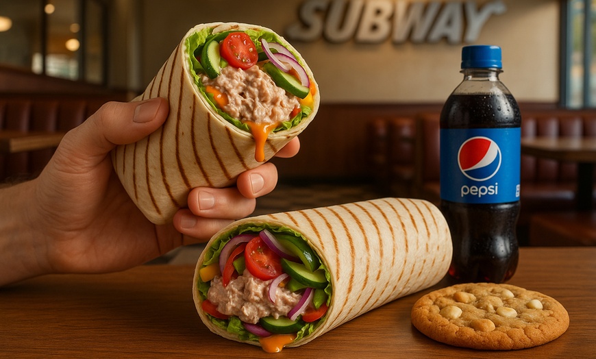 Image 2: Wrap, Cookie & Getränk für 1-4 Personen bei Subway Leverkusen