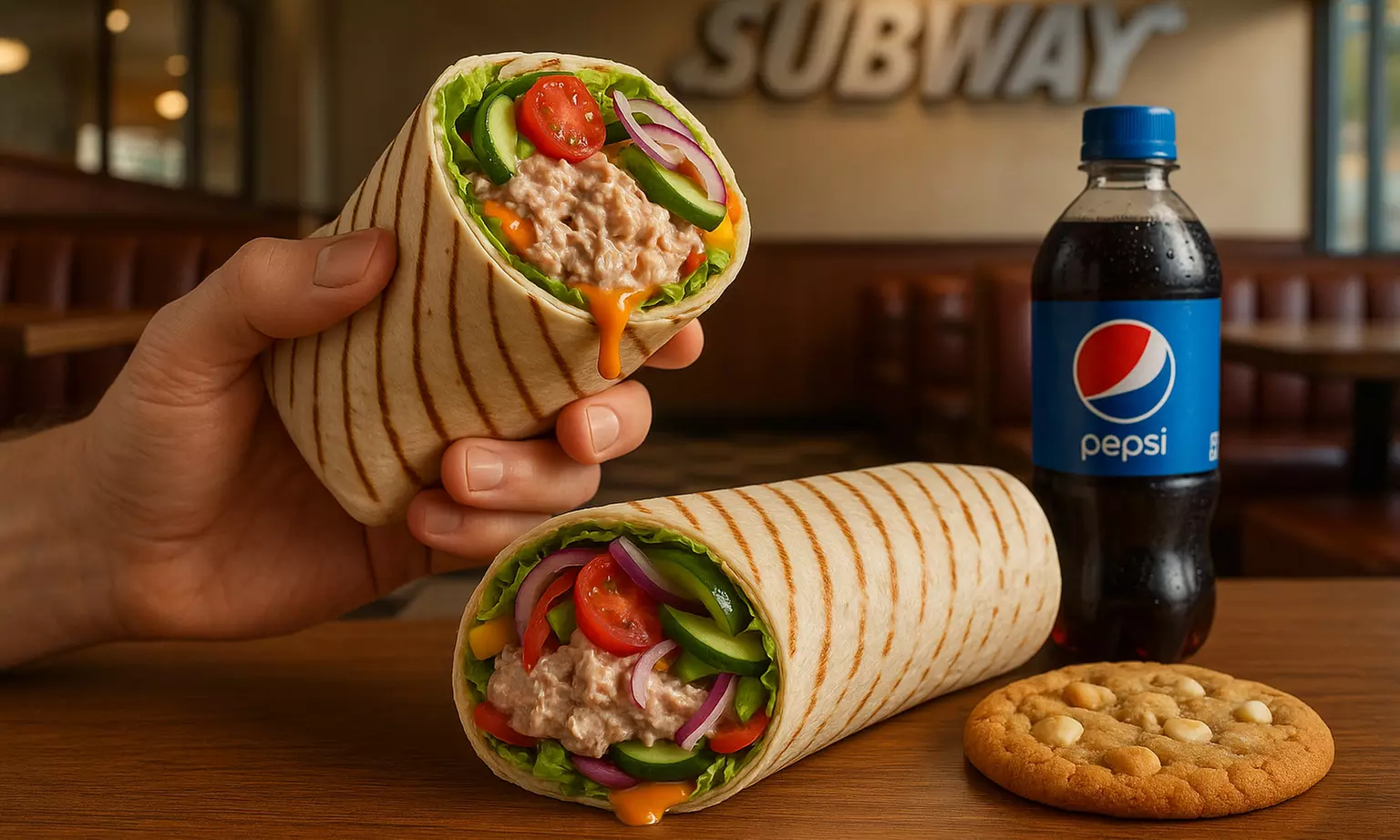 Wrap, Cookie & Getränk für 1-4 Personen bei Subway Leverkusen