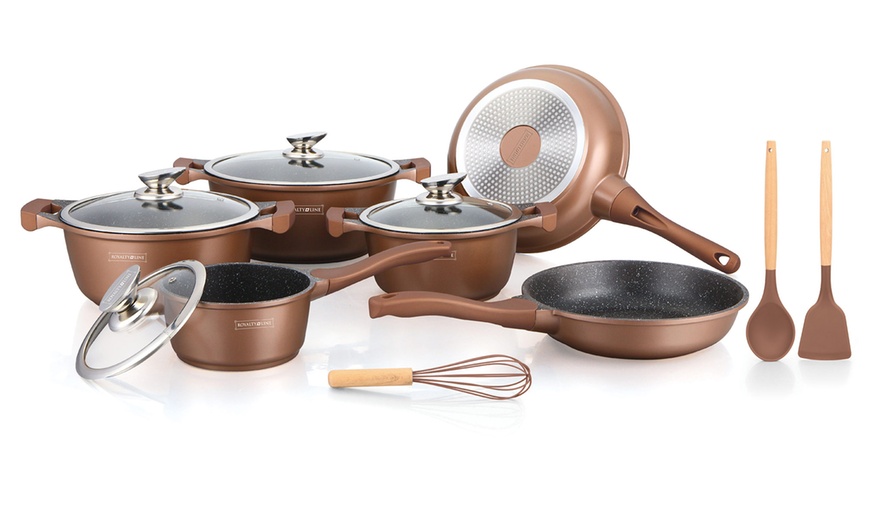 Image 4: Batteria da cucina 13 pezzi di Royalty Line