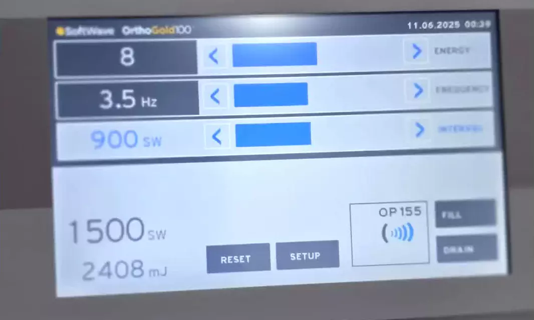 One, Three, Six or Ten Shockwave Therapy Sessions for Healing Support