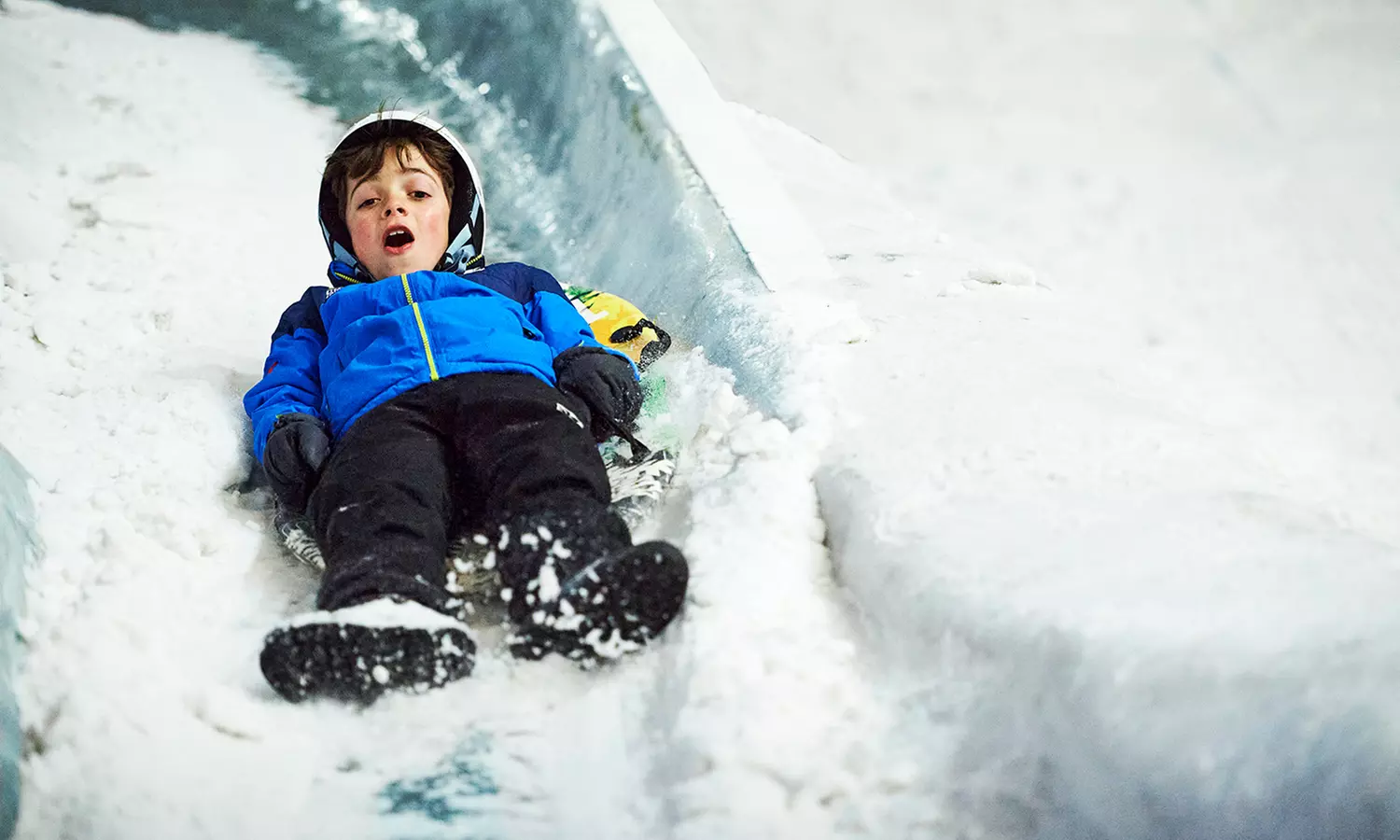 Ice Slides, Downhill Donuts & Sledging at The Snow Centre Manchester
