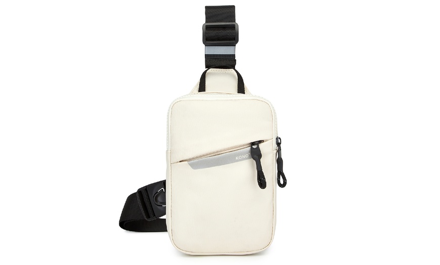 Image 30: Men's Lightweight Dalily Crossbody Bag 