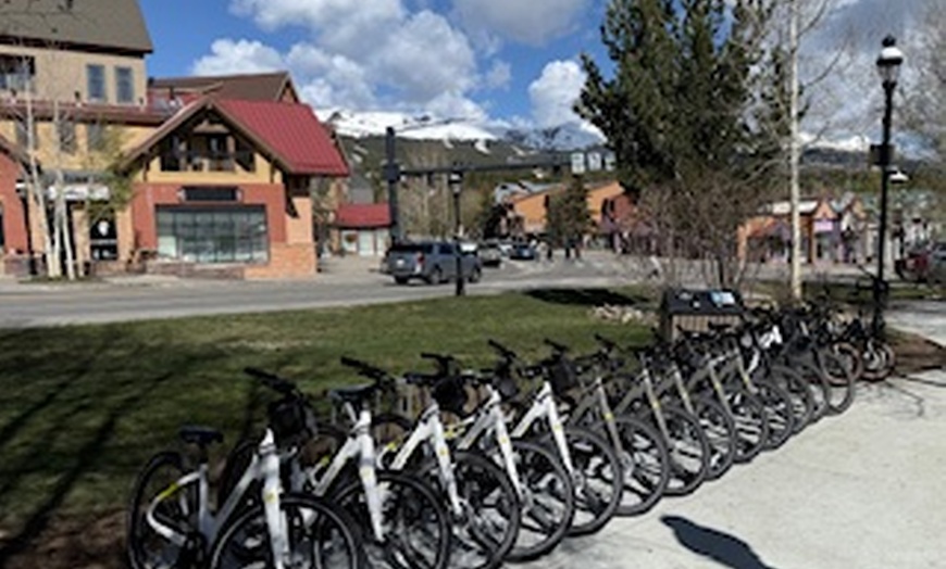 Image 3: Kids or Adult Full Day 8-Hour E-Bike Rental w/ Optional Child Carrier