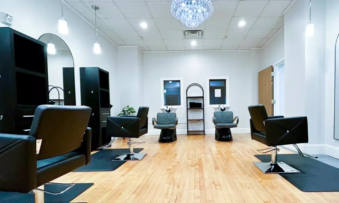 Vibrant Full-Color Hair Transformation with Precision Haircut