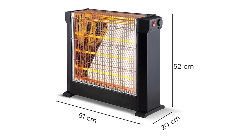 Image 4: Infraroodkachel met 3 elementen