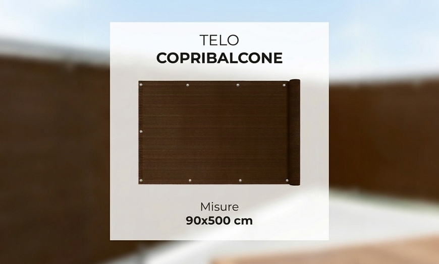 Image 4: Voile d'ombrage résistante au vent avec œillets métalliques