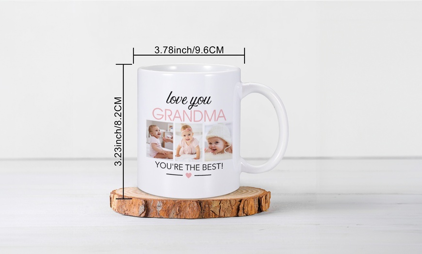 Image 2: Create a Unique One or Two Photo Mugs for Any Occasion