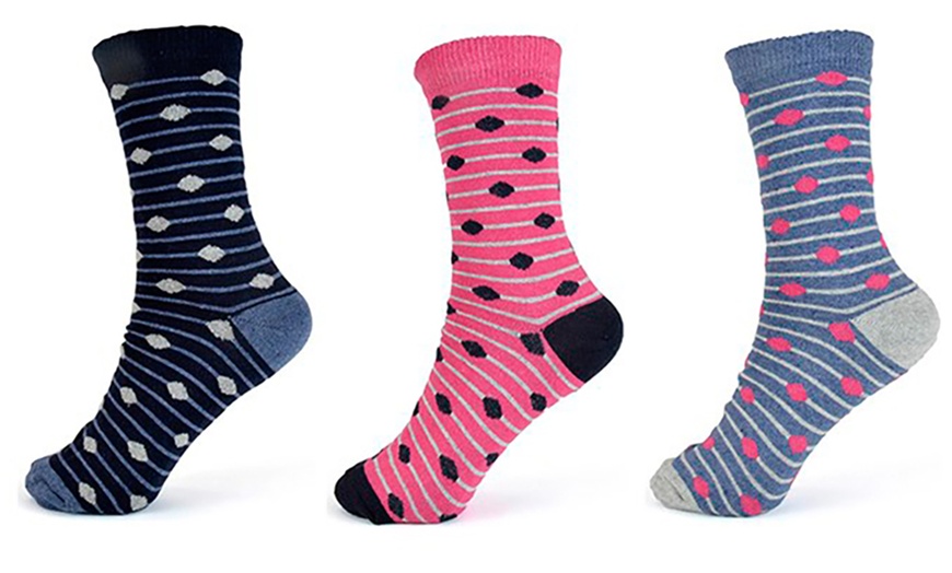 Image 2: Women's Diabetic Socks Three-Pack or Six-Pack