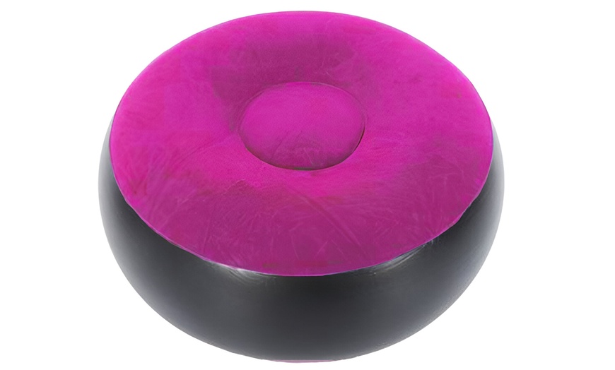 Image 6: Fauteuil gonflable avec repose-pieds