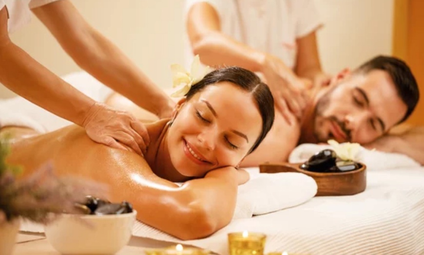 Image 1: Relax and Revitalize with 60 or 90-Minute Massage for One or Two