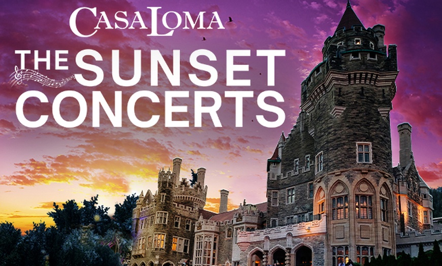 Image 1: Sunset Concerts at Casa Loma Toronto - Up to 21% Off 