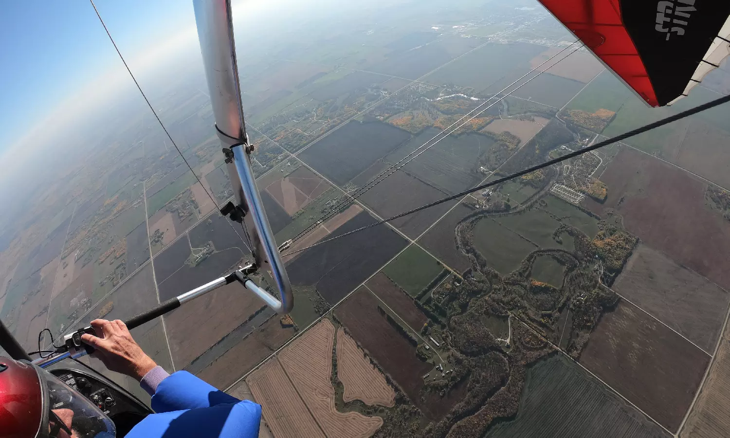 Explore the Skies with Ultralight Hang Glider SkyRides Options For One