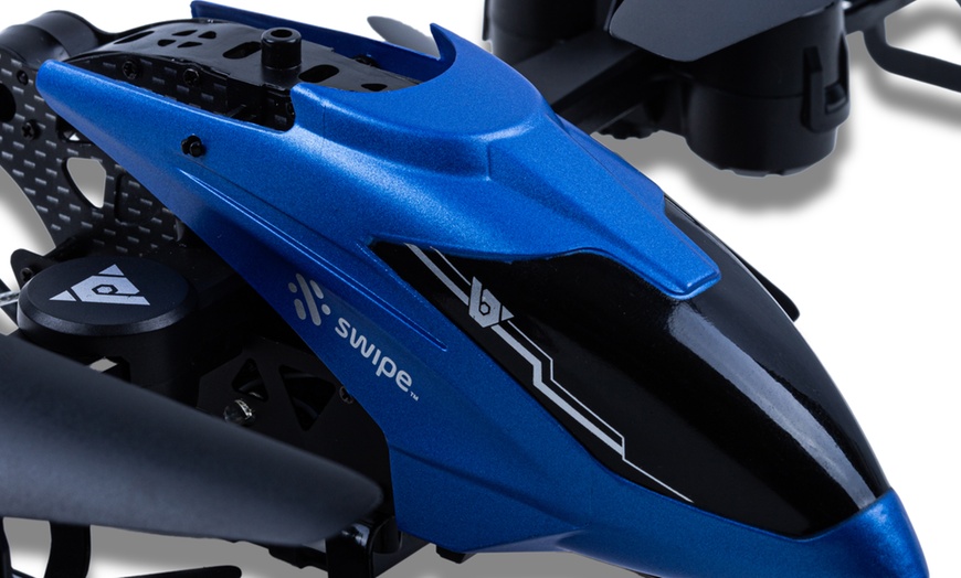 Image 4: Swipe Air Drones: Air Blade (360° Flips) & Air Chopper (Foldable with Camera)