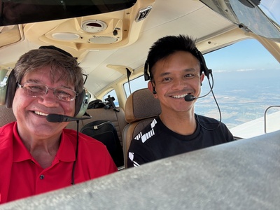 One-Hour Introductory Flight Lesson for One Person - Luvsflying Flight Training LLC