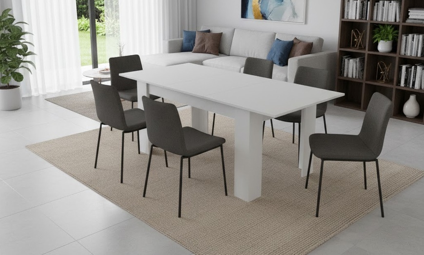 Image 4: Tavolo da pranzo estensibile
