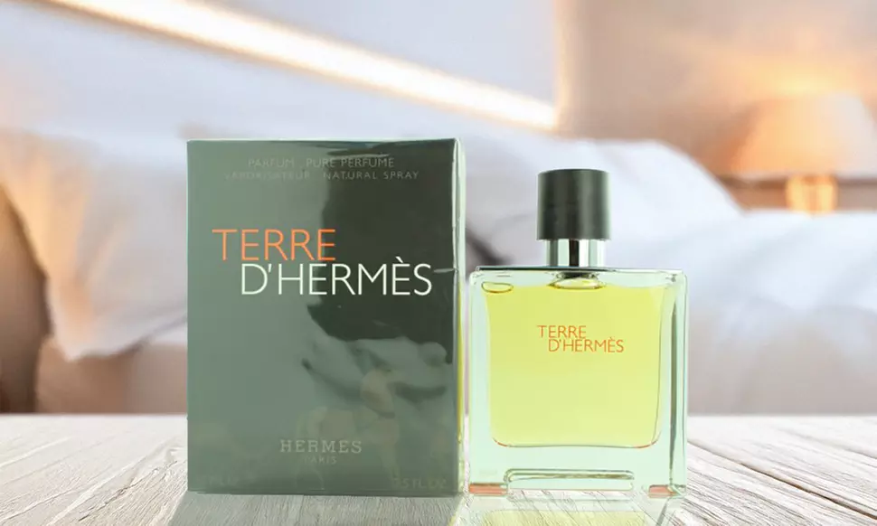 Terre D'Hermes By Hermes 2.5 Oz Pure Parfum Spray New In Box For Men
