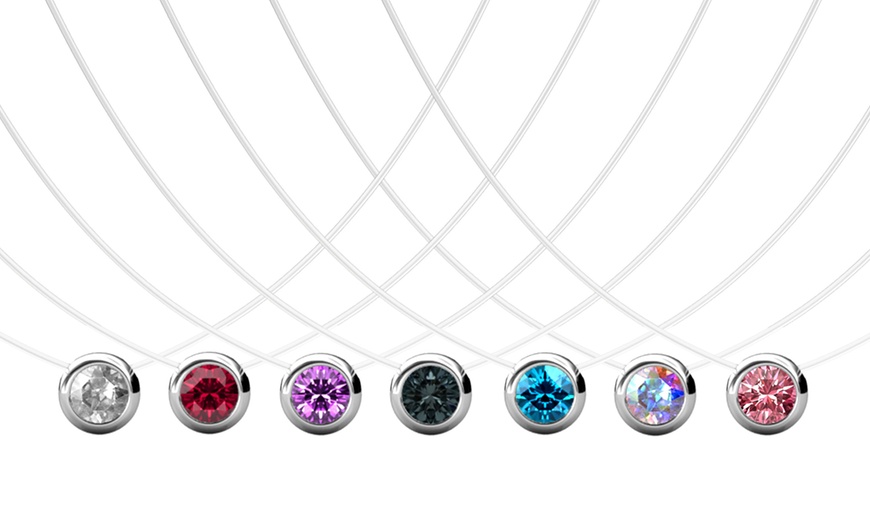 Image 6: 1, 2, 3 of 4 sieradensets met Oostenrijkse kristallen of parels