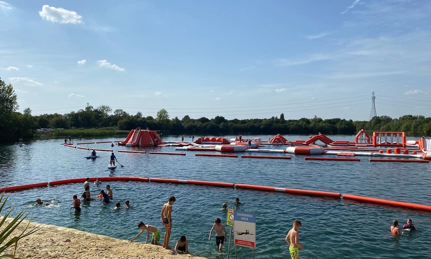 Image 17: Aqua Park Entry with Optional Wetsuit Hire for 1, 2, 3, or 4