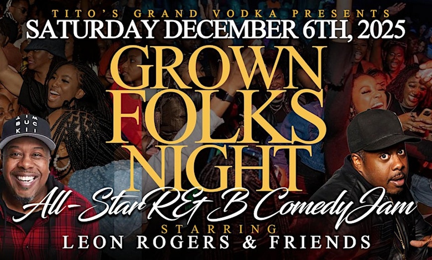 Image 1: Grown Folks Night All-Star R&B Comedy Show - Up to 26% Off