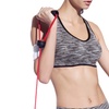 Image 9: 1-3 Pack Women Racerback Sports Bras Space Dye Seamless Stretchy Removable Pads