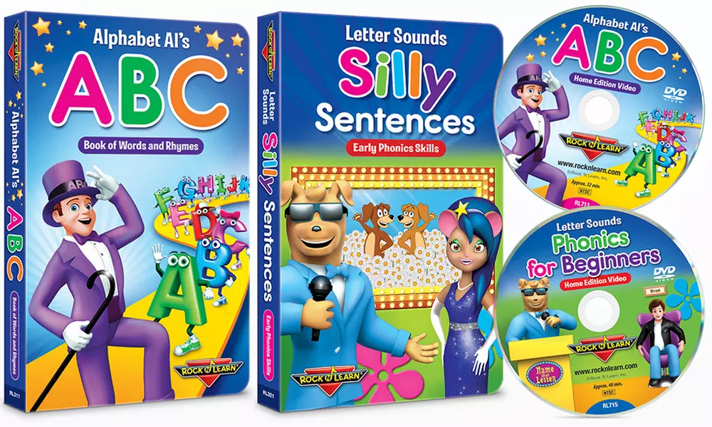 Rock 'N Learn Preschool Phonics Set (4-Piece) - Primary Image