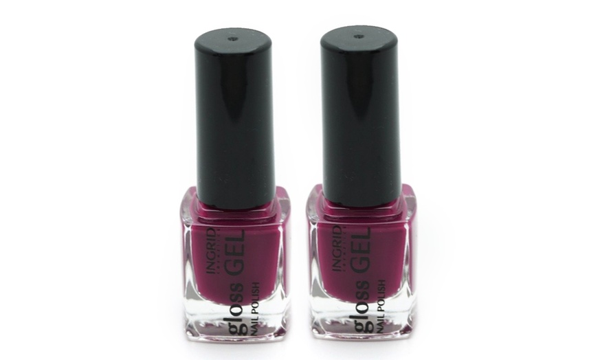 Image 19: 2 potjes gel gloss nagellak van Ingrid Cosmetics