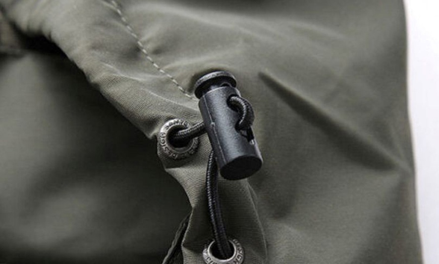 Image 7: Outdoor Hiking Windproof Men's Sports Jacket 