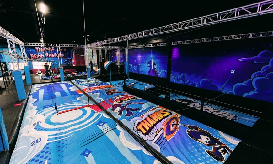 Image 2: Jump Pass or Party Package at Ninja Kidz Action Park Phoenix!