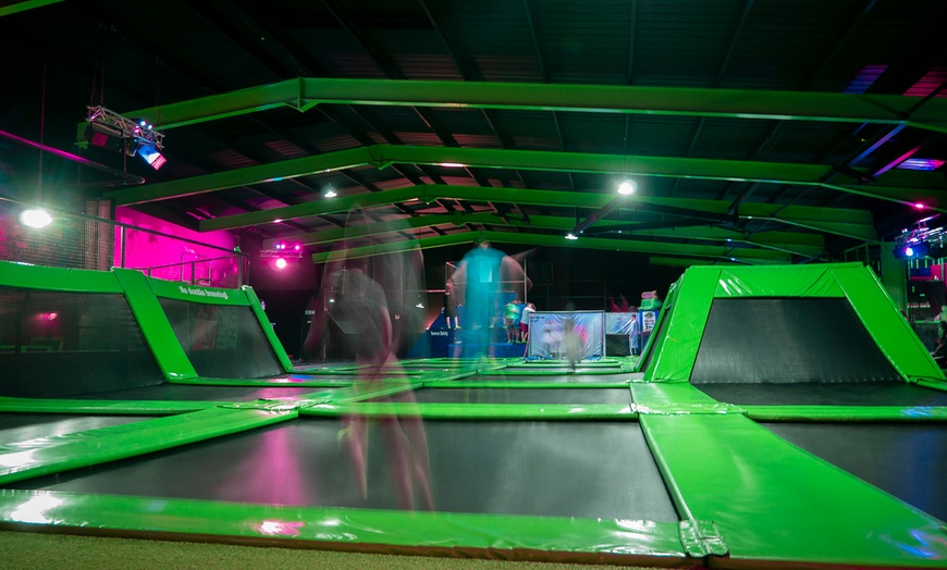 Image 2: Trampoline Park Entry for One