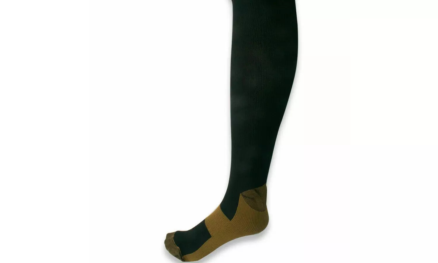 (3 Pairs) Copper Compression Socks 20-30mmHg Graduated Support Mens Womens S-XXL