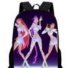 Image 16: KPop Demon Hunters Inspired Backpack Set 