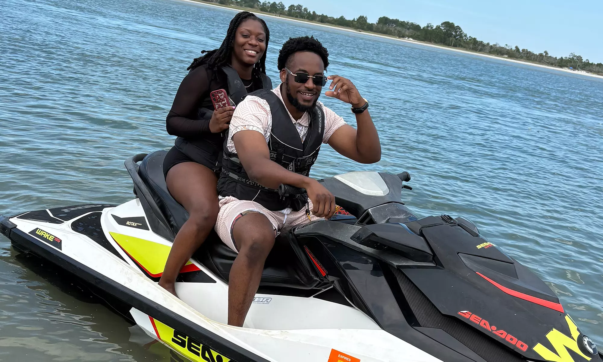 Jet Ski Adventure: One-Hour Ride for One, Two, Three or Four People