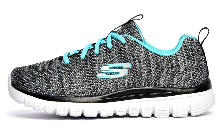 Image 3: Skechers Graceful Memory Foam Women's Trainers