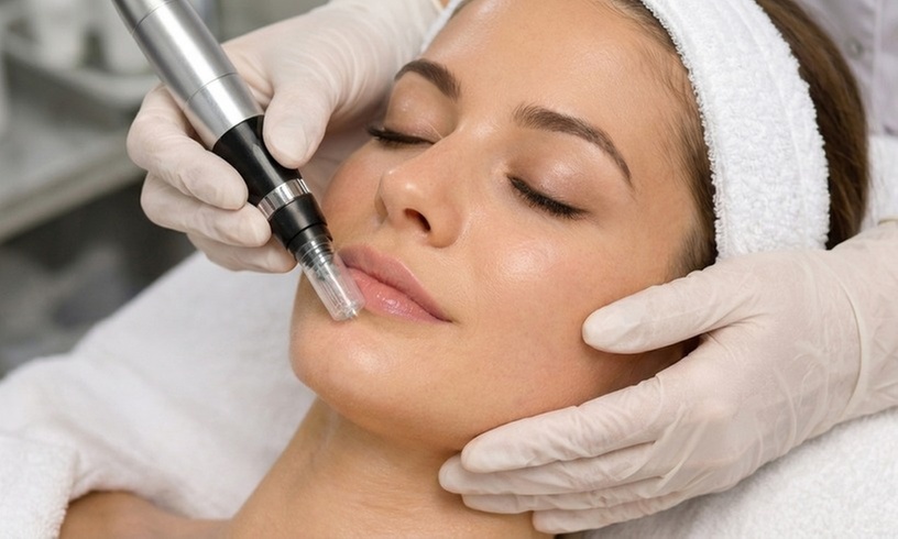 Stralende huid: Hydrafacial of microneedling behandeling (60 min.)