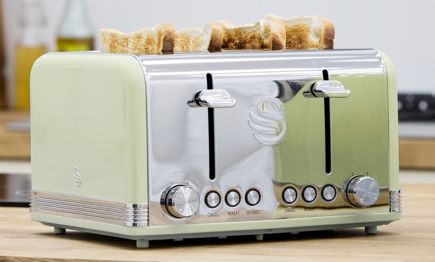 Image 15: Swan Retro Jug Kettle and Toaster