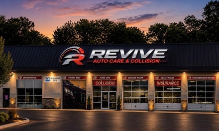 Conventional Oil Change, Tire Rotation, and Brake Inspection - Revive Auto Care And Collision