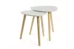 Lot de 2 tables d'appoint "Livermore", livraison offerte - Second Medium