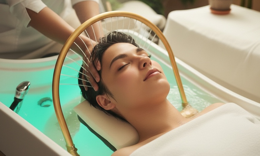 Image 1: 60/70-Min Japanese Head Spa Deluxe, Back Massage, & Hot Stone Packages