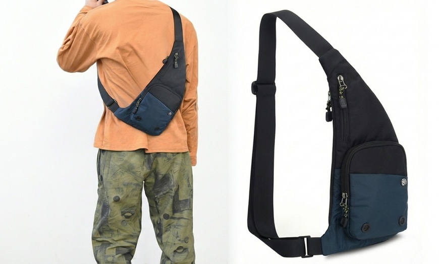 Image 4: Borsa a tracolla monospalla da petto