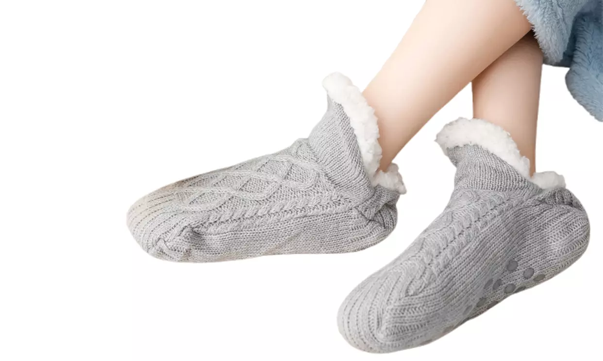 Ultra-Soft Slipper Socks, Non-Slip Design