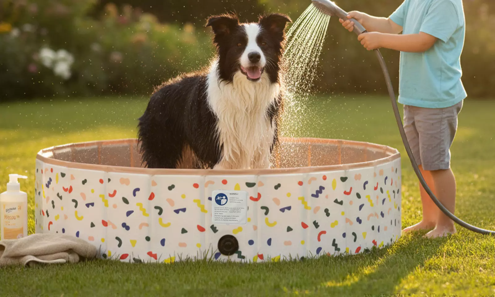 Skylos Pet Cooling Range – Foldable Pool and Interactive Splash Pad