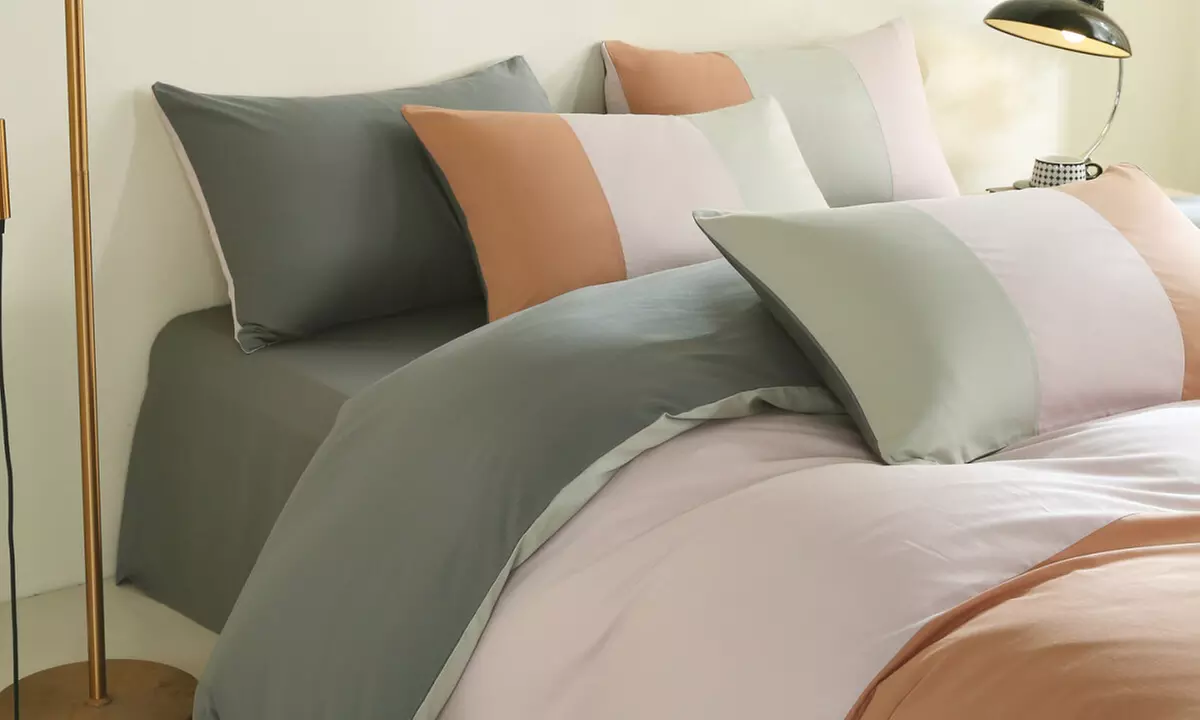Reversible Pure Cotton Pillowcase Pair